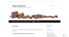 Desktop Screenshot of flairwoodworks.com